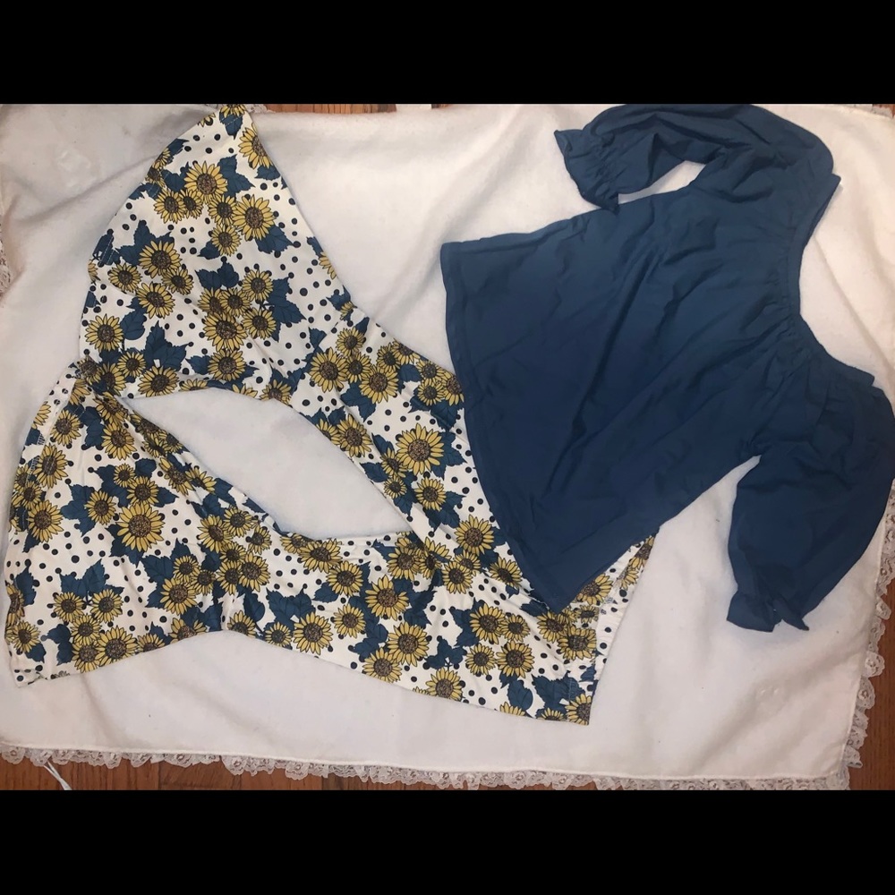 Sunflower bell bottom set